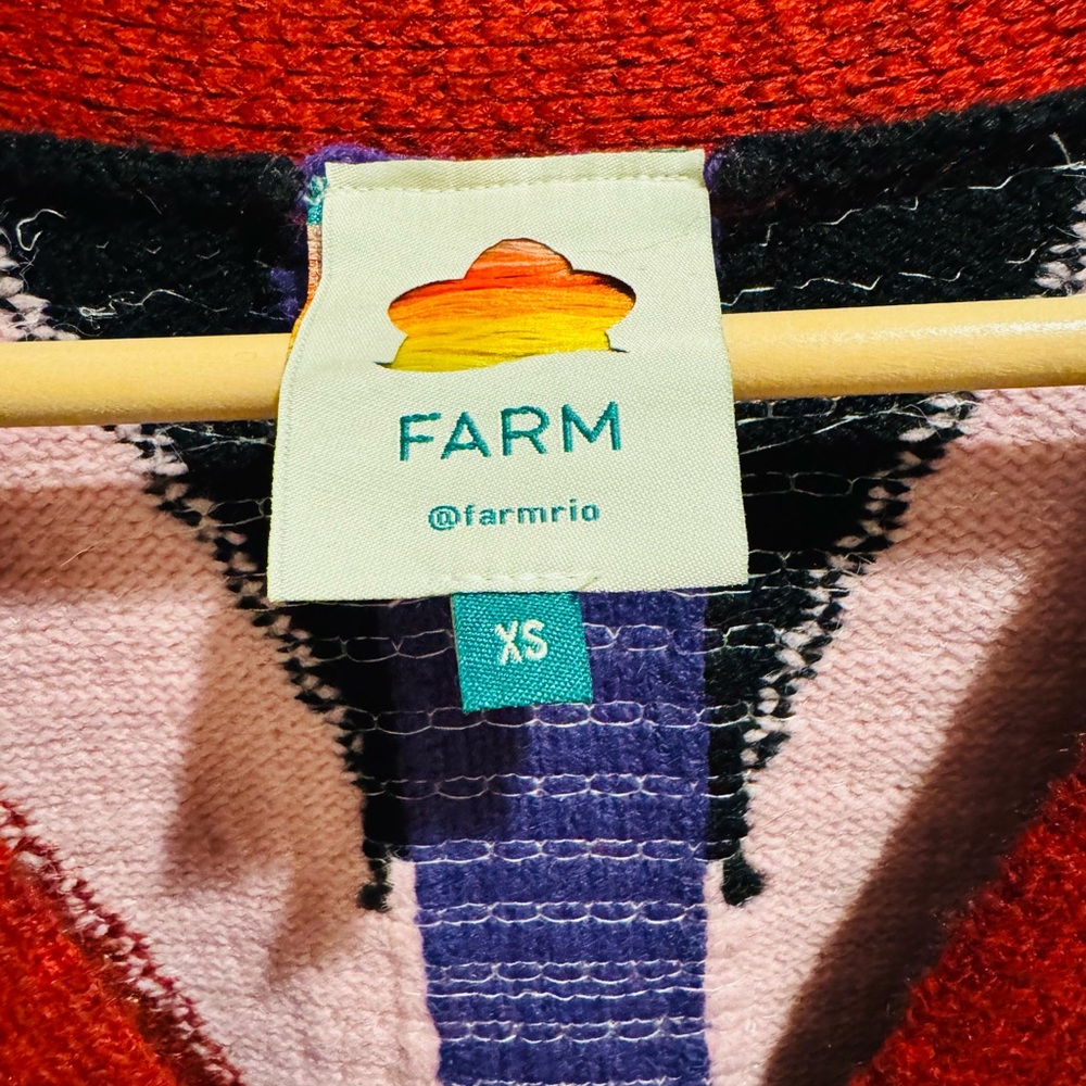 Farm Rio Colorful Sequin Cardigan - Picture 4 of 6
